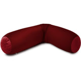 Mooshi Squishy Microbead Body Pillow - Hypoallergenic Bean Bag Pillow - Fun Bubbly Colors - Body Pillow