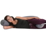 Mooshi Squishy Microbead Body Pillow - Hypoallergenic Bean Bag Pillow - Fun Bubbly Colors - Body Pillow