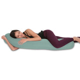 Mooshi Squishy Microbead Body Pillow - Hypoallergenic Bean Bag Pillow - Fun Bubbly Colors - Body Pillow