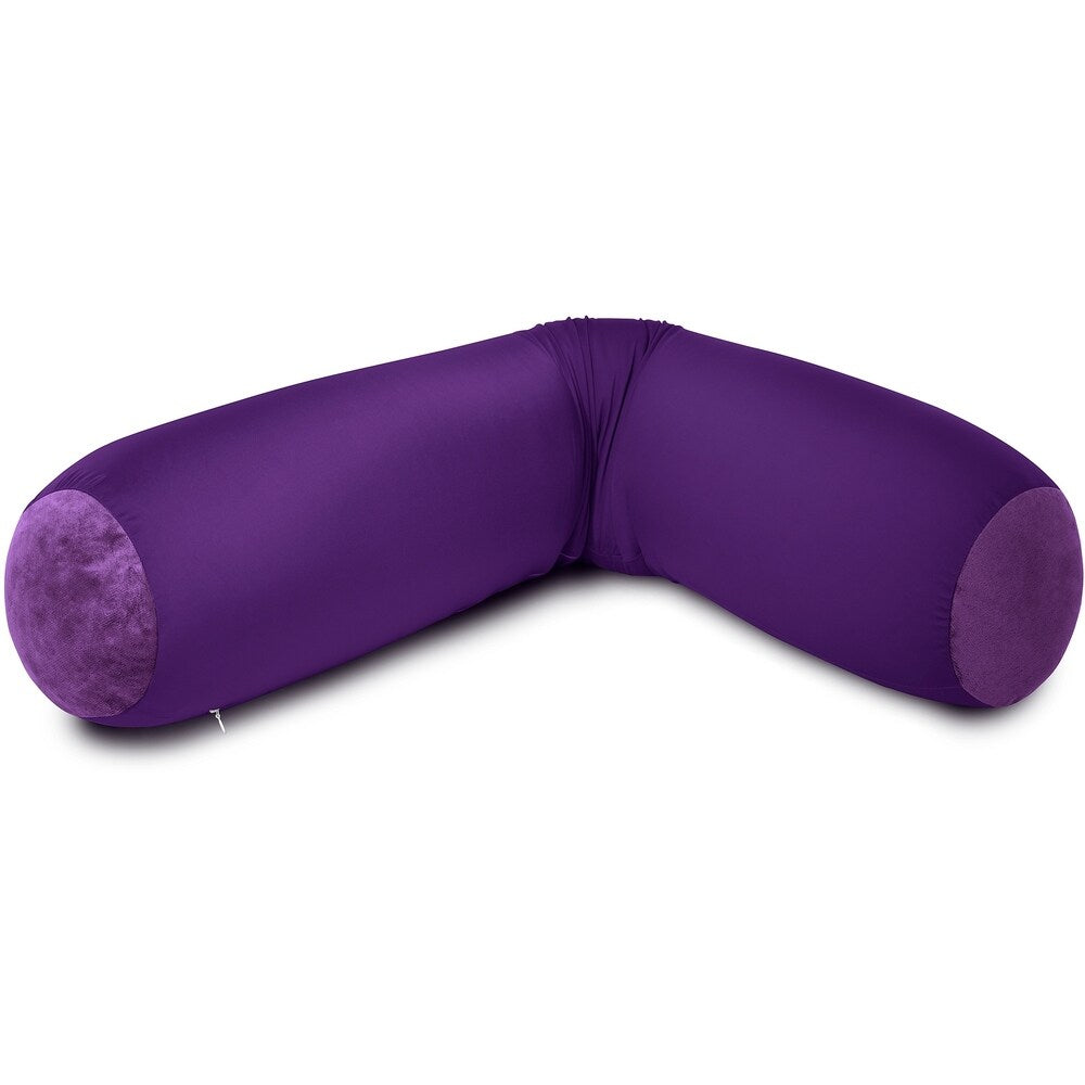 Mooshi Squishy Microbead Body Pillow - Hypoallergenic Bean Bag Pillow - Fun Bubbly Colors - Body Pillow