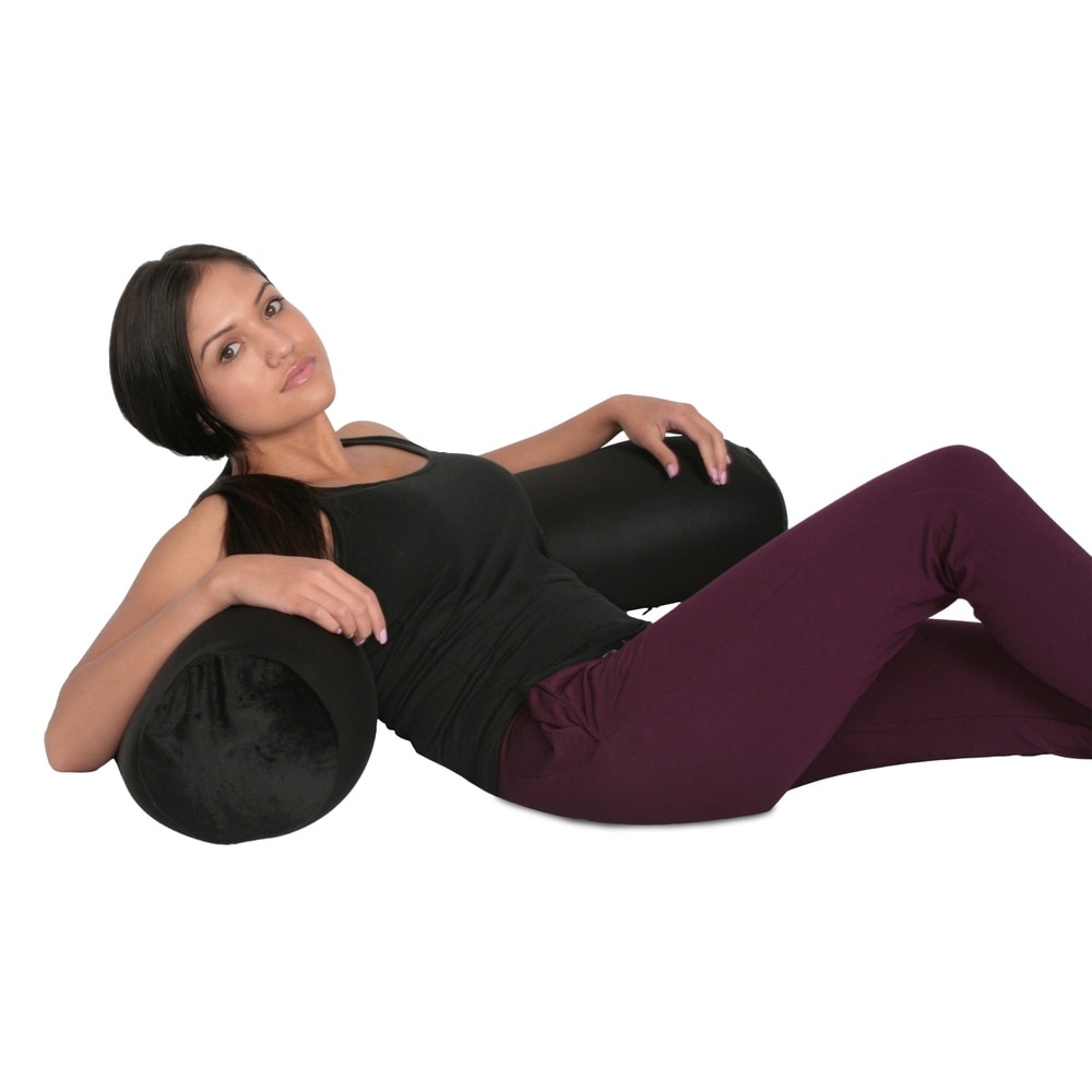 Mooshi Squishy Microbead Body Pillow - Hypoallergenic Bean Bag Pillow - Fun Bubbly Colors - Body Pillow