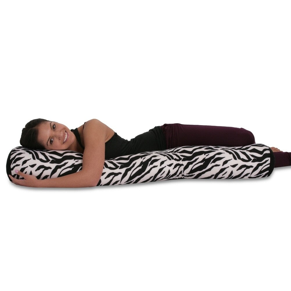Mooshi Squishy Microbead Body Pillow - Hypoallergenic Bean Bag Pillow - Fun Bubbly Colors - Body Pillow