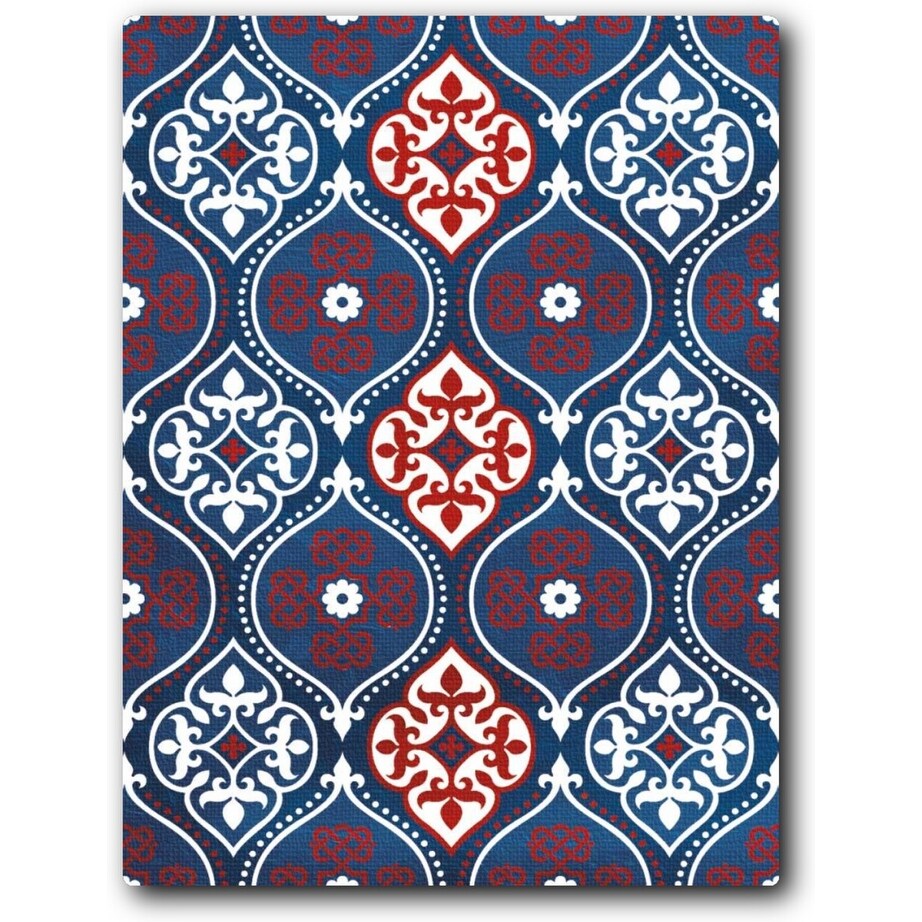 Moraccan Patriot 16x20 Gallery Wrapped Stretched Canvas
