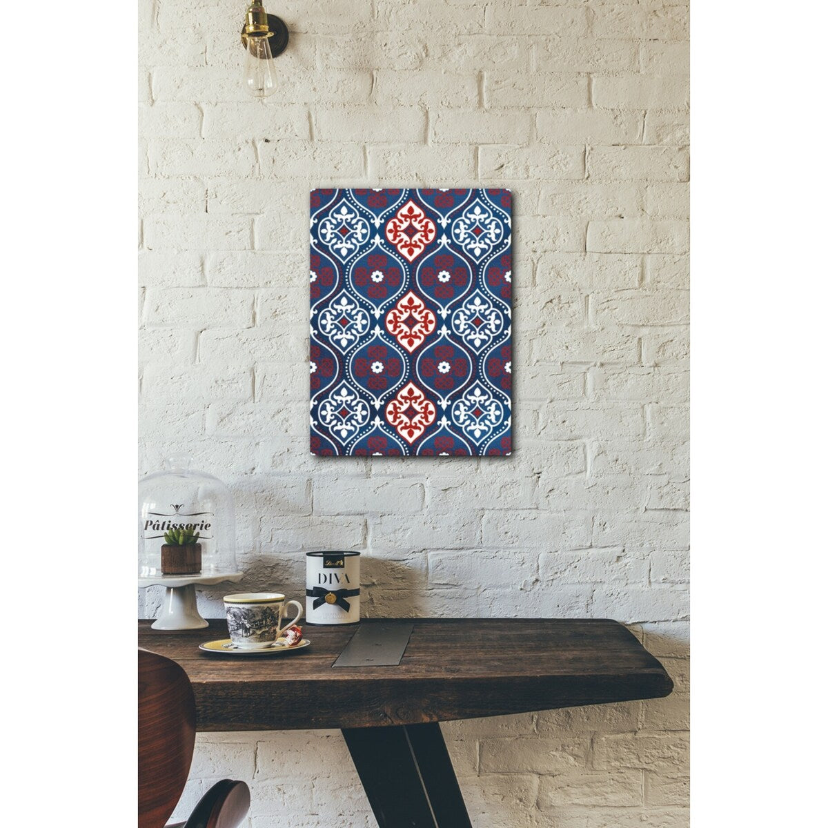 Moraccan Patriot 16x20 Gallery Wrapped Stretched Canvas