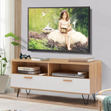 Morden TV Stand,high quality table top and wood grain color TV Cabinet