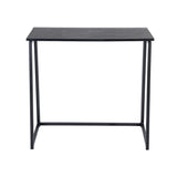 Mordern Rectangular Metal Computer Desk Black