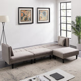 Mordern convertible sectional sofa bed