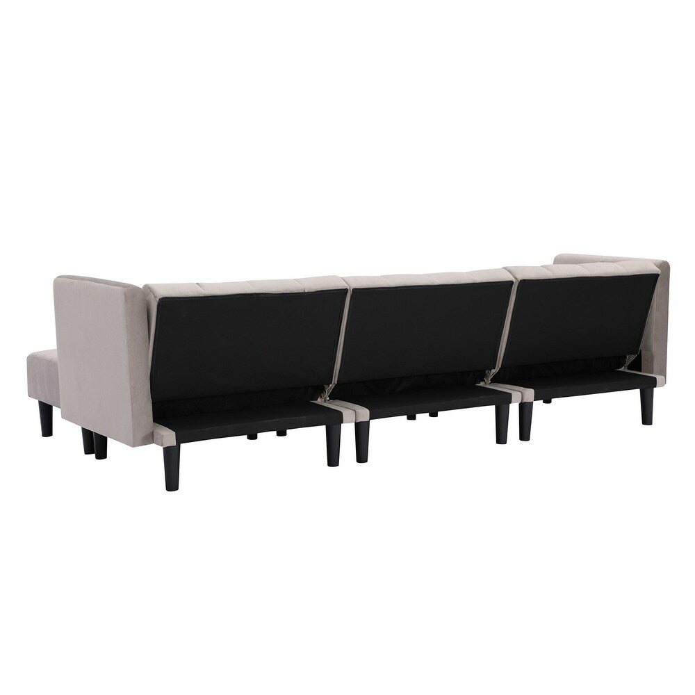 Mordern convertible sectional sofa bed