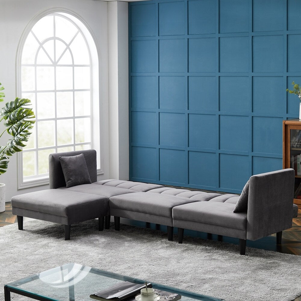 Mordern convertible sectional sofa bed
