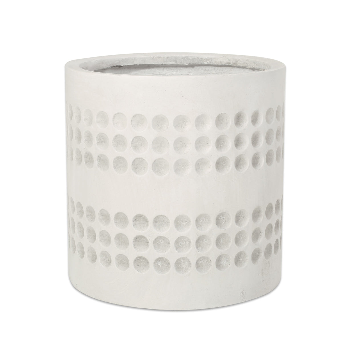 Morelos Outdoor Cast Stone Outdoor Medium and Large Planter Set by Christopher Knight Home