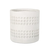 Morelos Outdoor Cast Stone Outdoor Medium and Large Planter Set by Christopher Knight Home