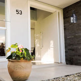 Morgan 2 Light Exterior Lighting in Black Finish