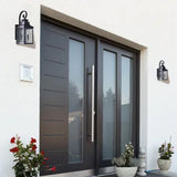 Morgan 2 Light Exterior Lighting in Black Finish