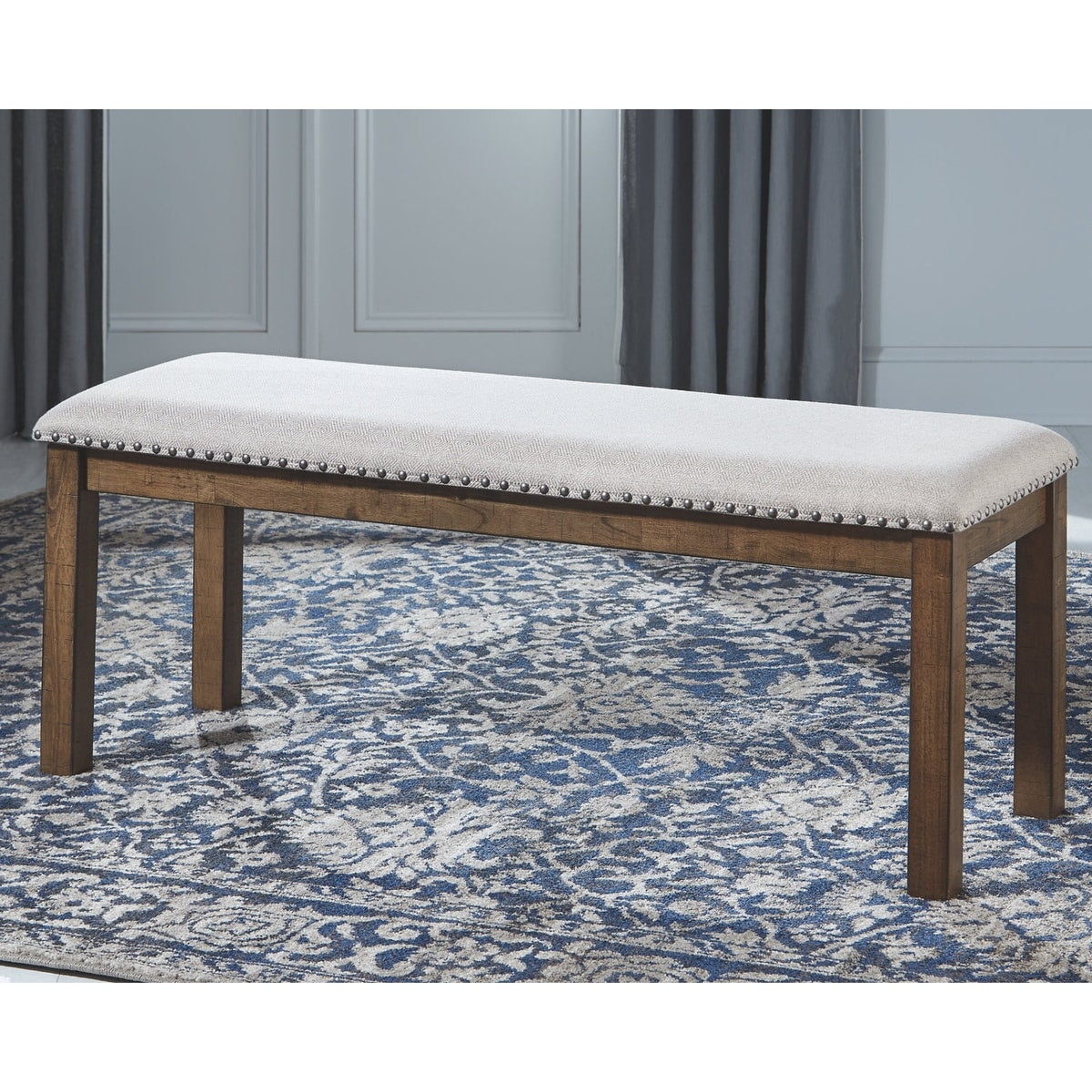 Moriville Upholstered Bench - Beige