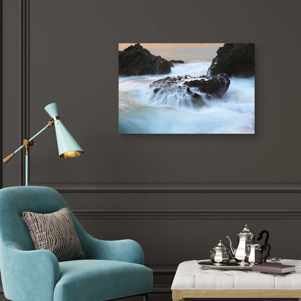 Morning Cove by Mark Timothy Canvas Art Print