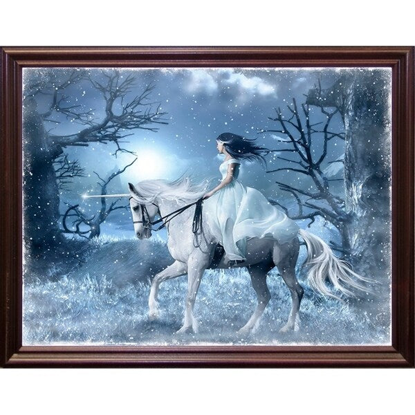 Morning Ride-SUSMCK87221 Print 23.5"x30" by Susan McKivergan