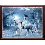 Morning Ride-SUSMCK87221 Print 23.5"x30" by Susan McKivergan