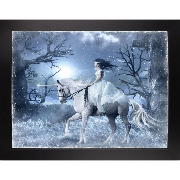Morning Ride-SUSMCK87221 Print 23.5"x30" by Susan McKivergan