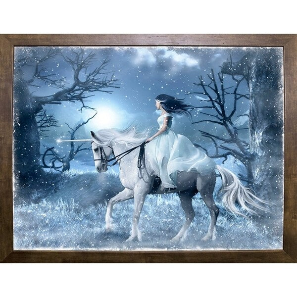 Morning Ride-SUSMCK87221 Print 23.5"x30" by Susan McKivergan