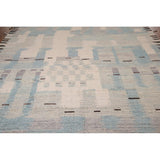 Moroccan Abstract Area Rug Handmade Multi-Color Wool Carpet - 8'10" x 12'0"