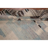 Moroccan Abstract Area Rug Handmade Multi-Color Wool Carpet - 8'10" x 12'0"