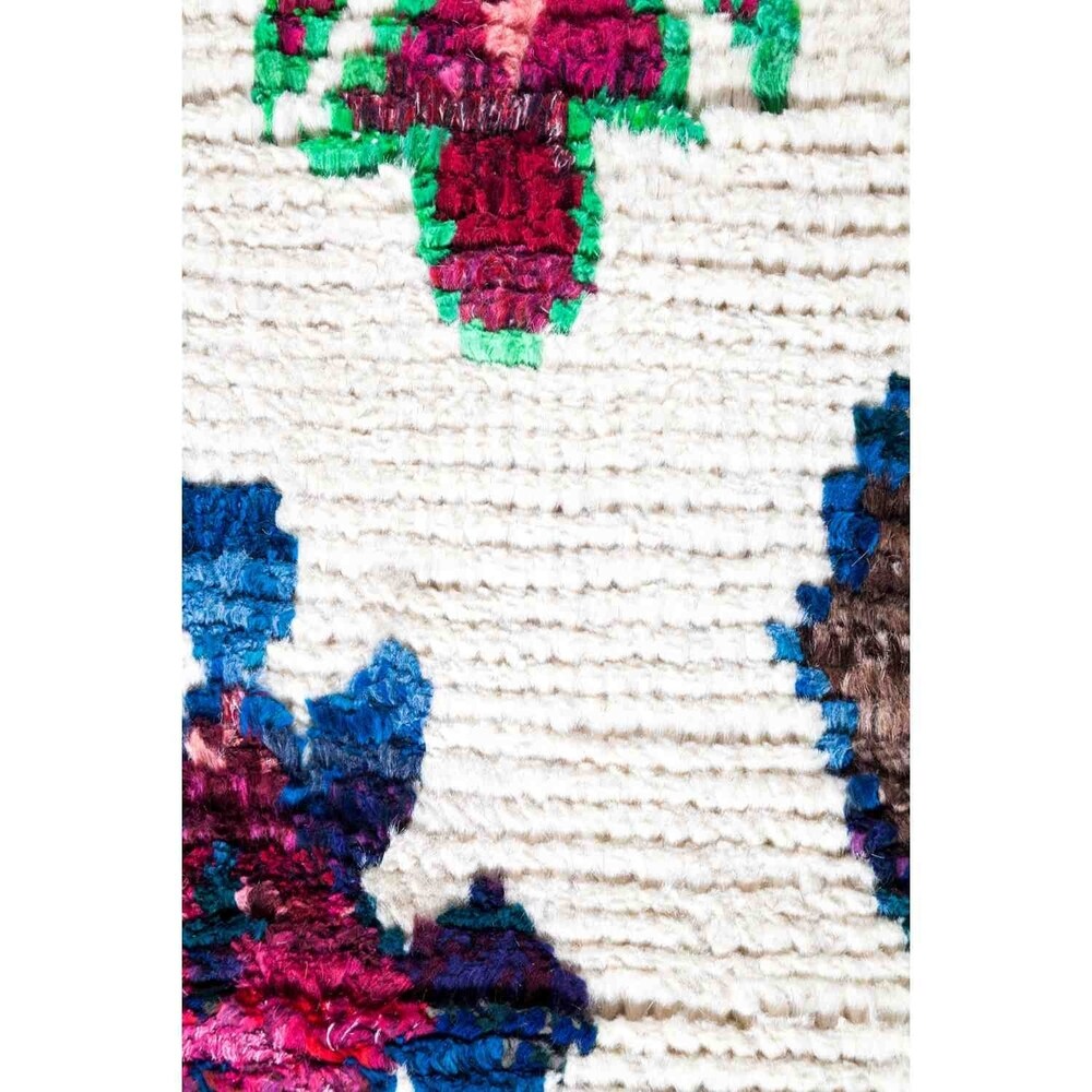 Moroccan, Hand Knotted Area Rug - 5' 0" x 7' 10" - 5' x 7'10"/Surplus
