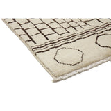 Moroccan Ivory Area Rug - 4'2" x 6'/Surplus