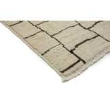 Moroccan Ivory Runner Rug - 3'7" x 11'9" Runner/Surplus