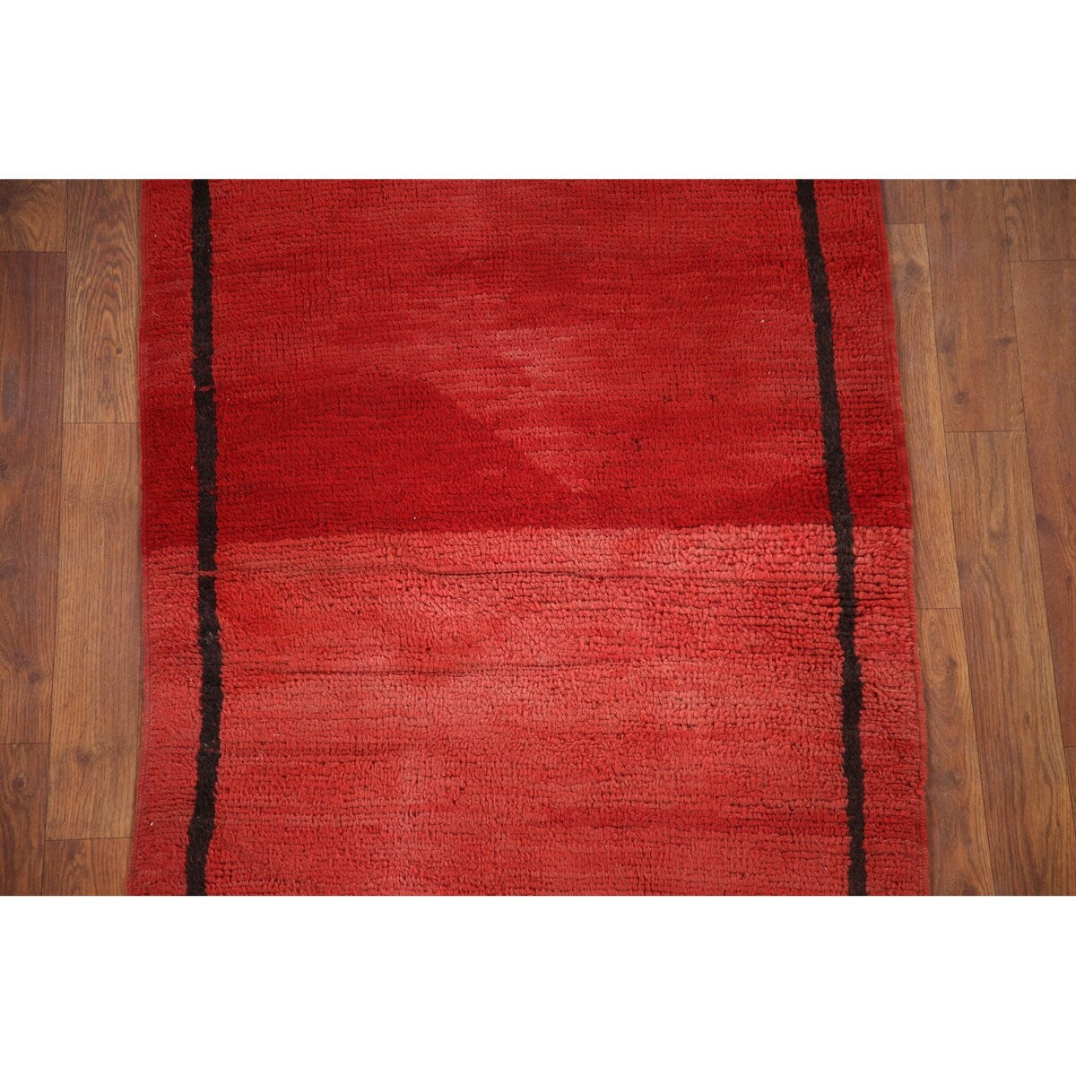Moroccan Oriental Antique Area Rug Hand-knotted Wool Carpet - 2'7" x 5'9"