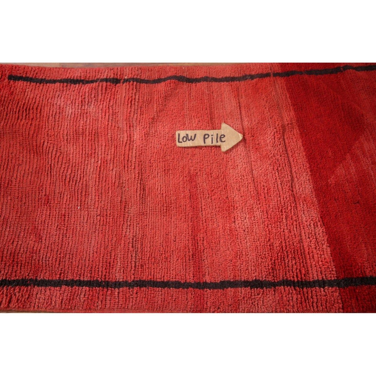 Moroccan Oriental Antique Area Rug Hand-knotted Wool Carpet - 2'7" x 5'9"