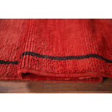 Moroccan Oriental Antique Area Rug Hand-knotted Wool Carpet - 2'7" x 5'9"
