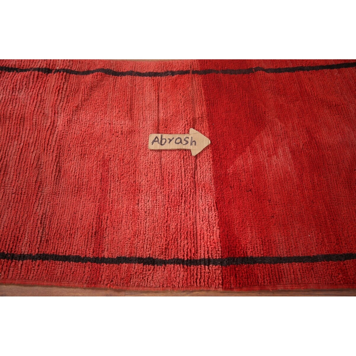 Moroccan Oriental Antique Area Rug Hand-knotted Wool Carpet - 2'7" x 5'9"