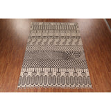Moroccan Oriental Area Rug Hand-Knotted Contemporary Wool Carpet - 8'11"x 12'0"