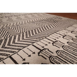 Moroccan Oriental Area Rug Hand-Knotted Contemporary Wool Carpet - 8'11"x 12'0"