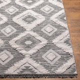 Livabliss Morocotton Boho Diamond Cotton Area Rug