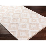 Livabliss Morocotton Boho Diamond Cotton Area Rug