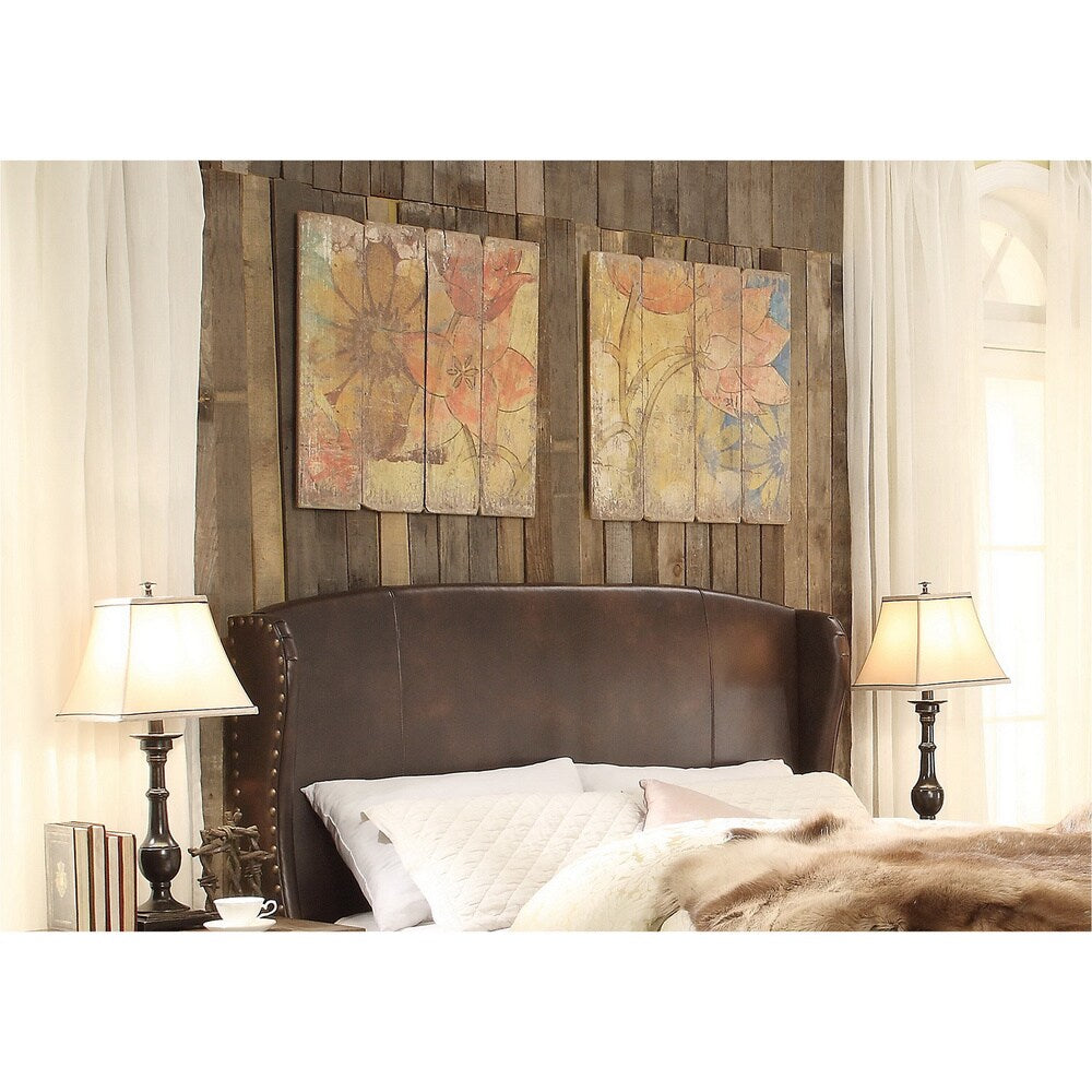 Moser Bay Furniture Chavelle Wingback Upholstered Bed
