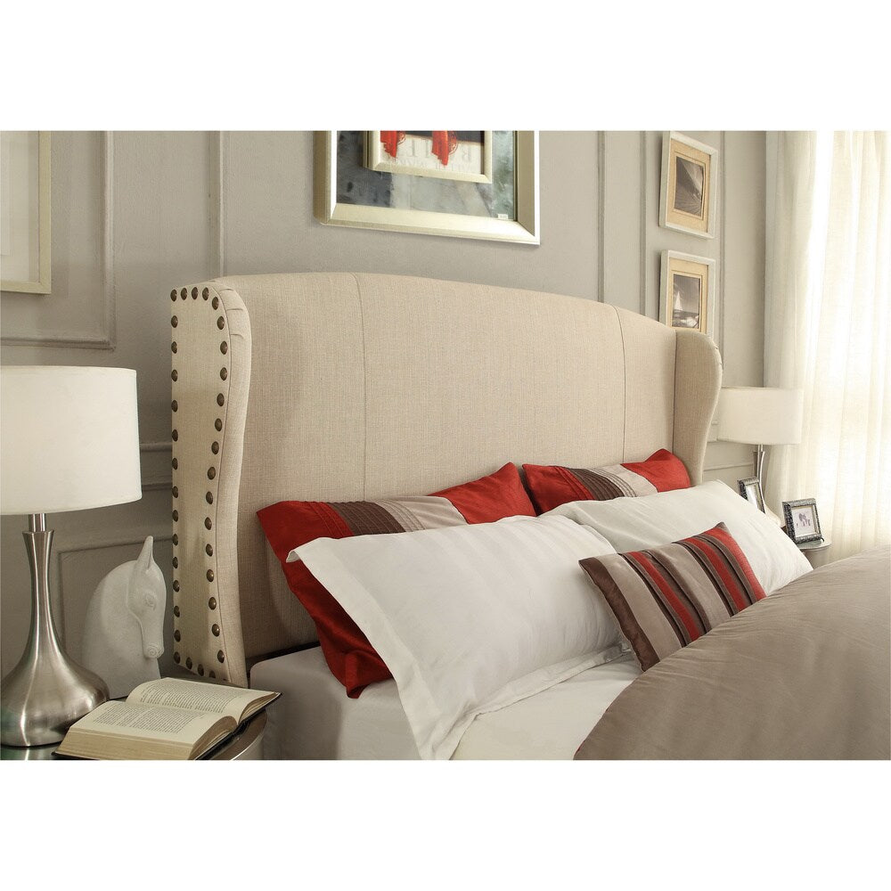 Moser Bay Furniture Chavelle Wingback Upholstered Bed