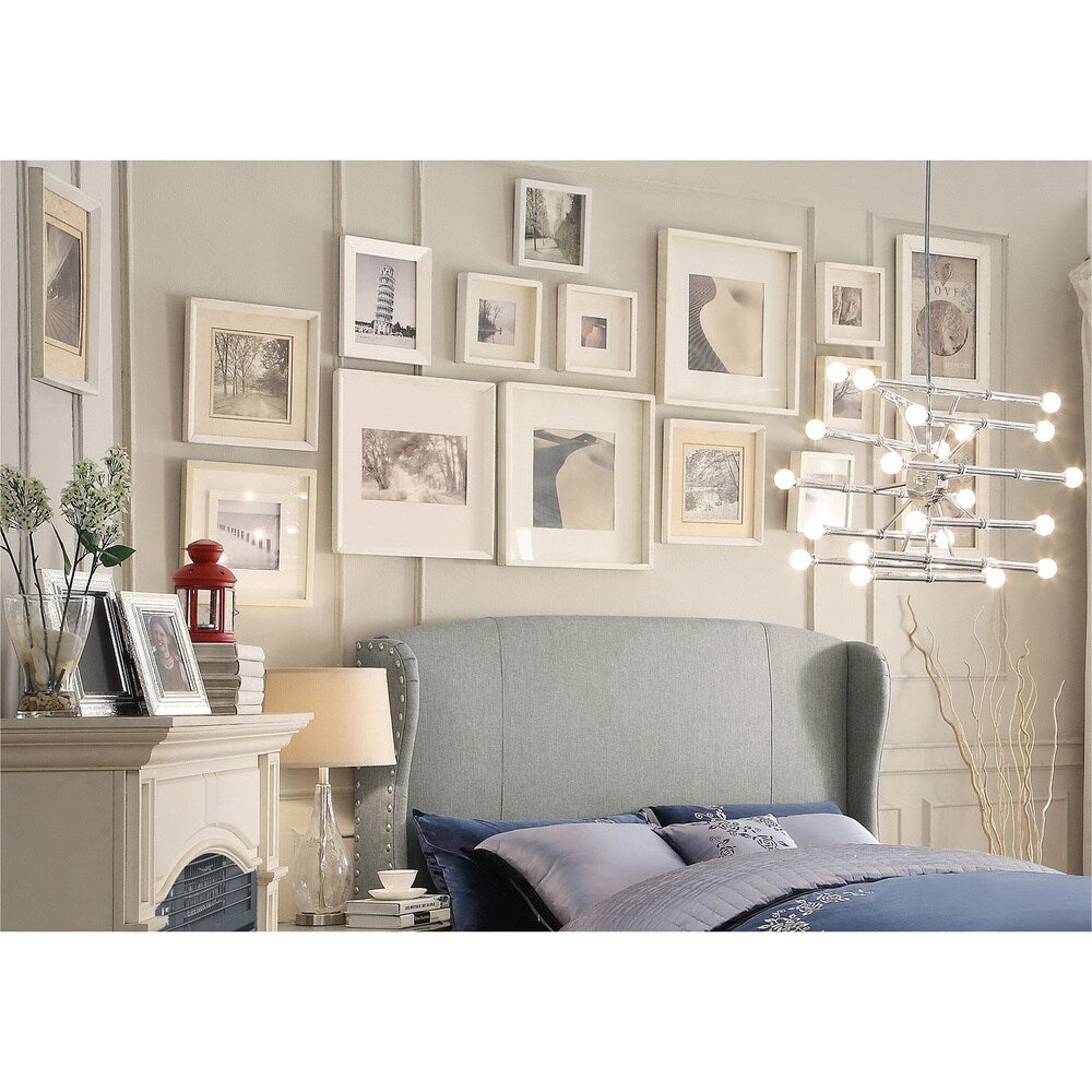 Moser Bay Furniture Chavelle Wingback Upholstered Bed