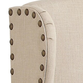 Moser Bay Furniture Chavelle Wingback Upholstered Bed