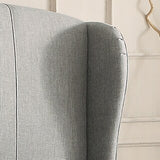 Moser Bay Furniture Chavelle Wingback Upholstered Bed