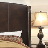 Moser Bay Furniture Chavelle Wingback Upholstered Bed
