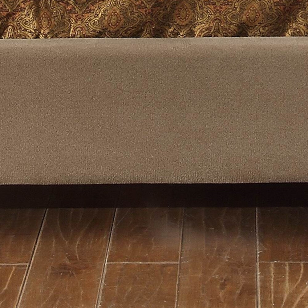Moser Bay Furniture Ricca Mocha Queen Upholstered Platform Bed