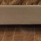 Moser Bay Furniture Ricca Mocha Queen Upholstered Platform Bed