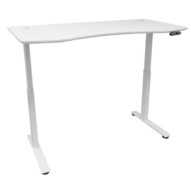 Motionwise SDD60W Electric Standing Desk, 30?x60" Manager Series, White