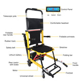 Motorized Stair Climbing Wheel Chair Stairlift Mobility Elevator for Adults Electric Stair Climbing Hand Trucks 440lb Capacity