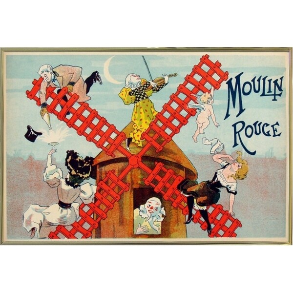 Moulin Rouge 1895-VINAPP116930 Print 13.25"x20" by Vintage Apple Collection