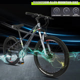 Mountain Bike 24-inch ,21-Speed ,Magnesium Alloy Frame,Whole Body Paint
