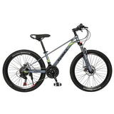 Mountain Bike 24-inch ,21-Speed ,Magnesium Alloy Frame,Whole Body Paint