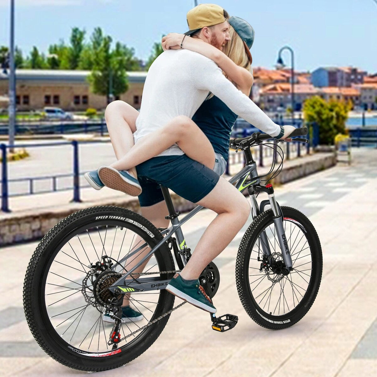 Mountain Bike 24-inch ,21-Speed ,Magnesium Alloy Frame,Whole Body Paint